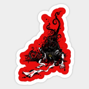 She Never Sleeps Sticker